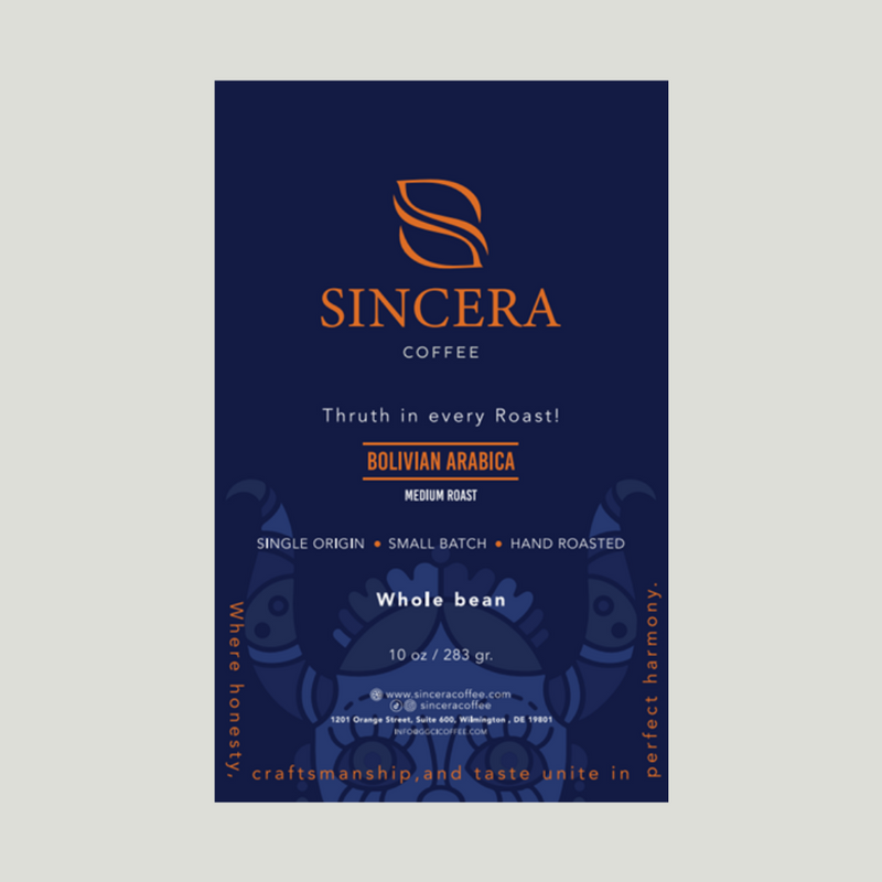 Medium Roast Bolivian Arabica Beans | 5lb bag