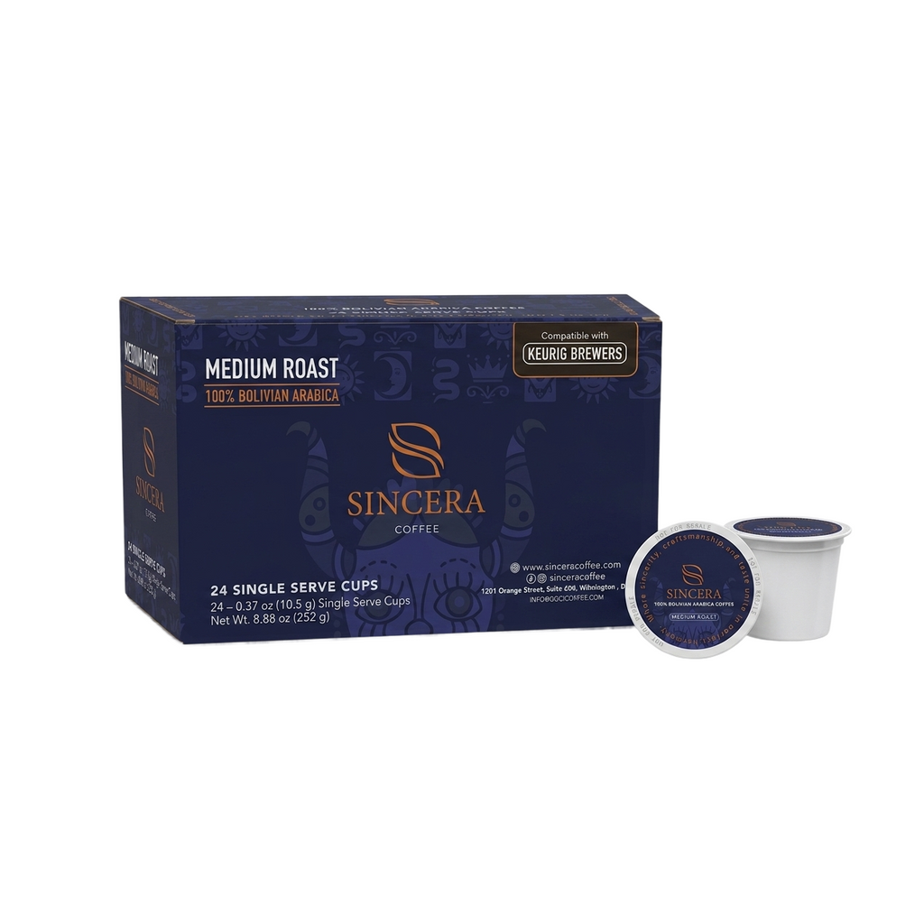 Bolivian Arabica Specialty K-Cups 24 Pods